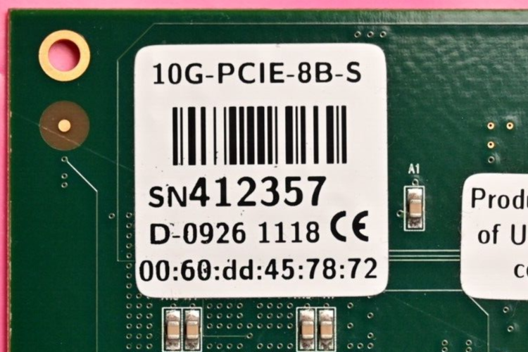 Myricom 10G-PCIE-8B-S 10Gb PCIe LAN Card w/ SFP