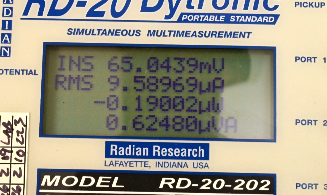 Radian Research RD-20-202 Dytronic Portable Single-Phase Reference Standard