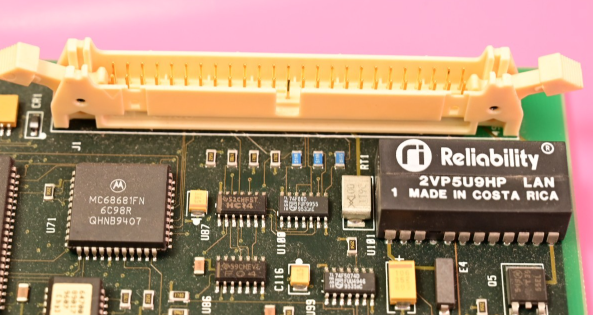 HP 64700B Emulator CPU Board Motorola 68k Gold/Ceramic CPU RAM Gold Connectors