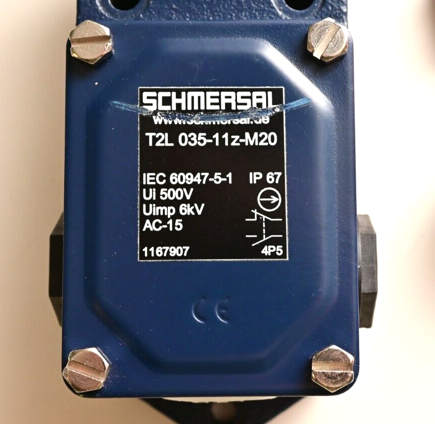 SCHMERSAL T2L 035-11Z-M20 Limit Switch Safety Sensor Metal Case IP67