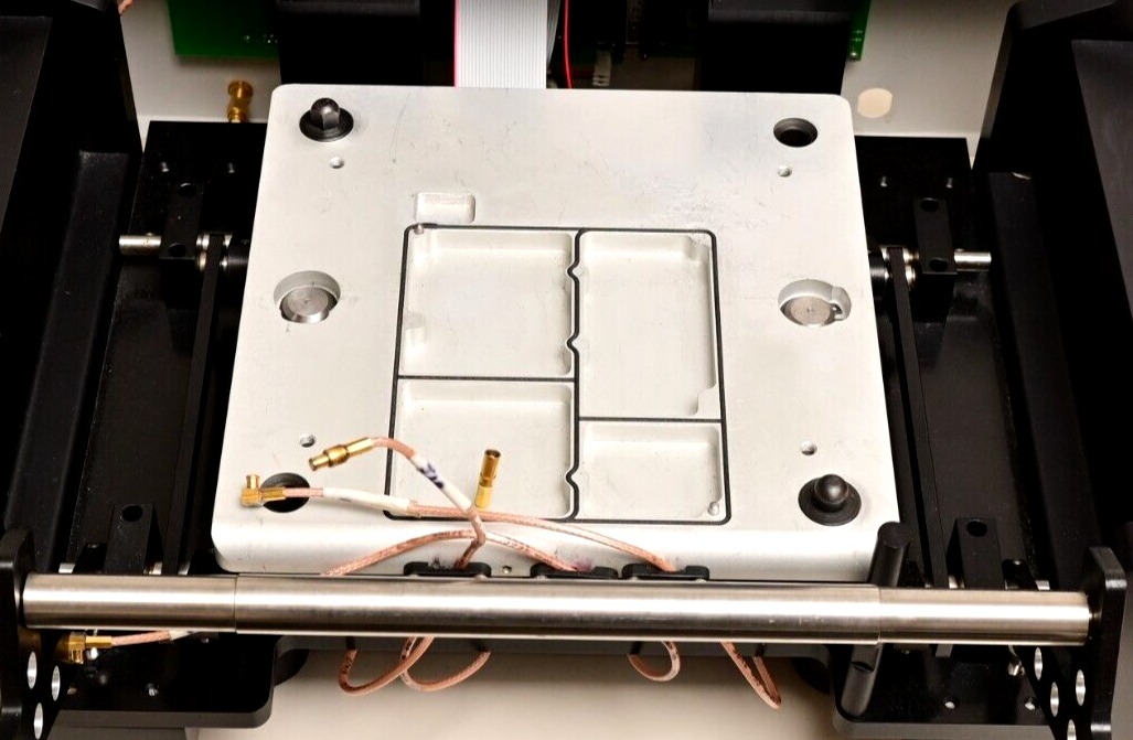HP Agilent MCPA RF Amplifier Test Fixture w/Clamp DUT Bed of Nails 200mm x 200mm