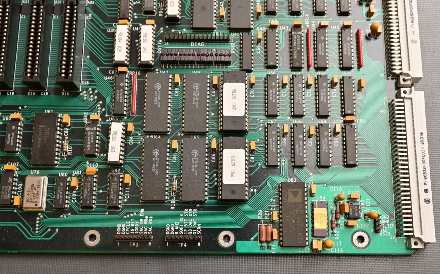 Finnigan TSQ7000 Digital Motherboard Assembly ISA Bus Analog Devices ICs Gold