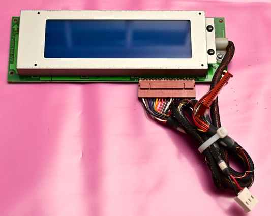 Optrex DMF5010 NB-FW LCD Display Assembly w/ Backlight Blue/White with Cable