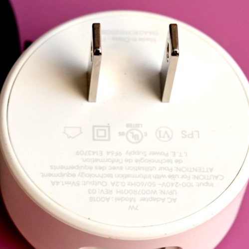 Google Nest Camera Wall Mount & A0018 USB Power Adapter