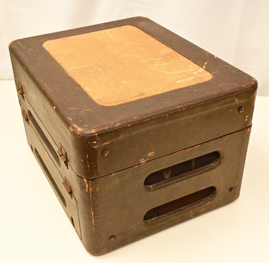 Wards Airline Radio Recording Lathe Record Cutter Model 14BR-629A Antique Wood