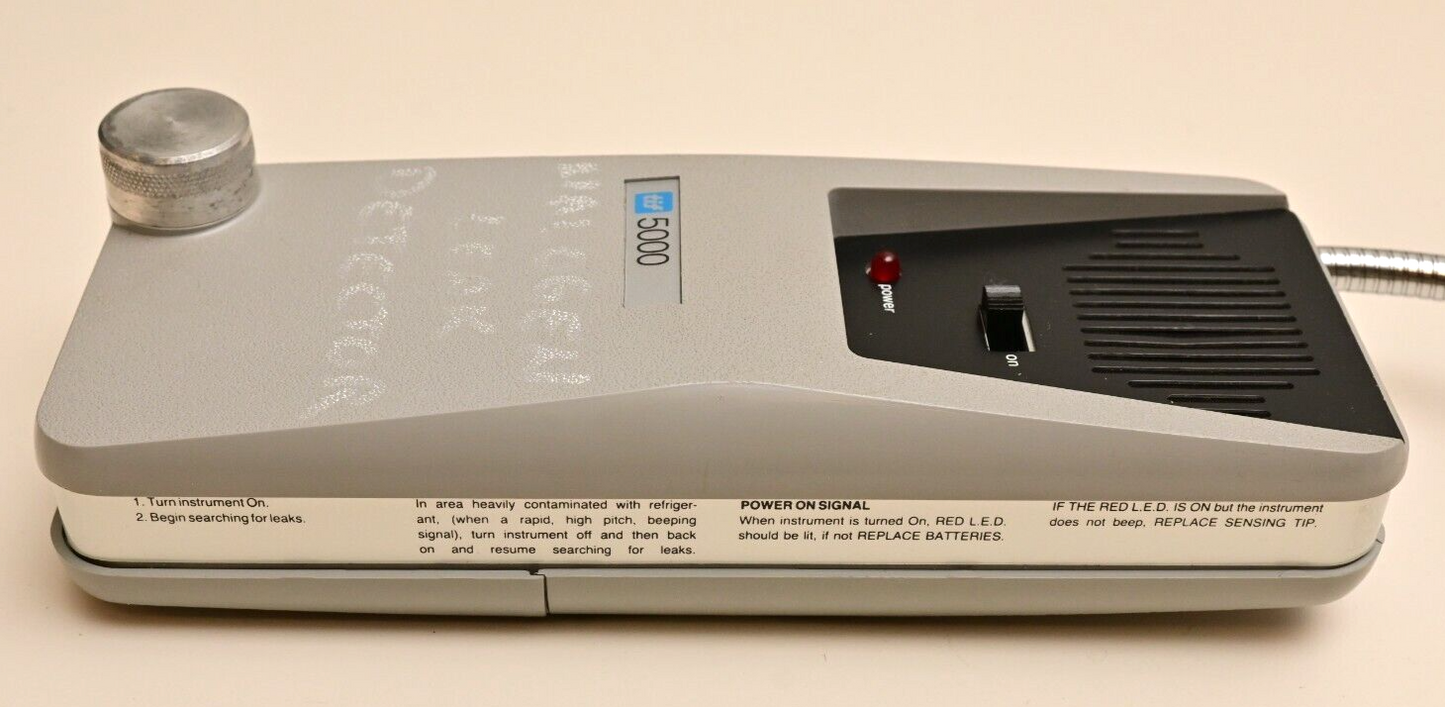 Tif 5000 Halogen Leak Detector Tested New Batteries Extra Head?