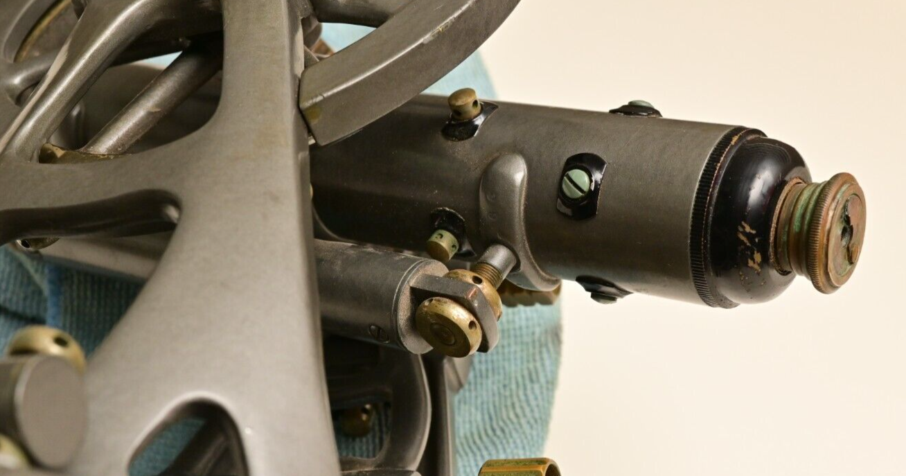 Brunson Transit 1953 No. 30 USAF Cold War Era Military Surveyors Instrument