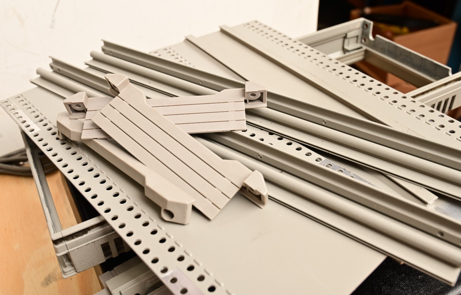 Schroff 4U Rack Mount Chassis Open Shell 19" Aluminum Enclosure