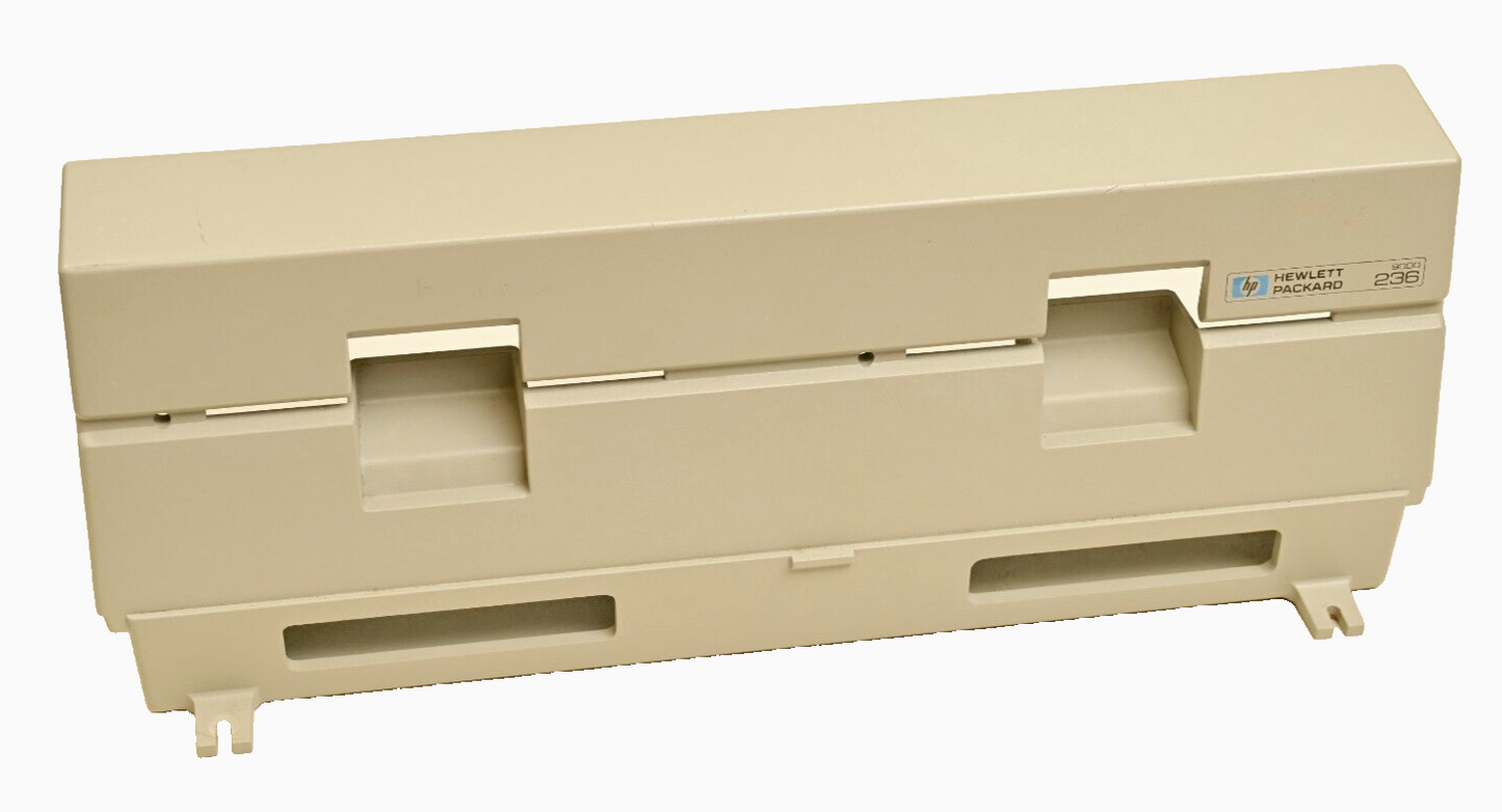 Vintage HP 9000/236 PC Front Panel Assembly 5.25" Floppy Drive Surround 1984