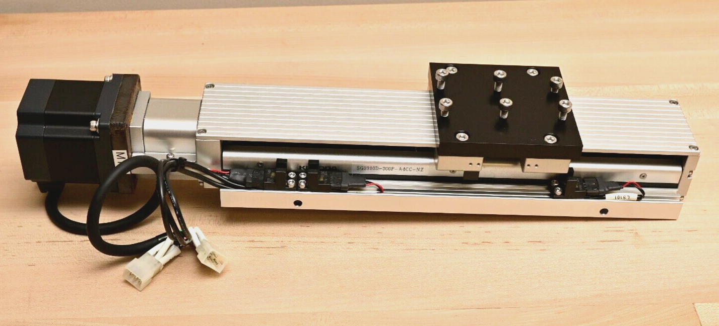 Kuroda SG3310D Ball Screw Linear Actuator w/ Vexta 5-Phase Stepper ~180mm Stroke