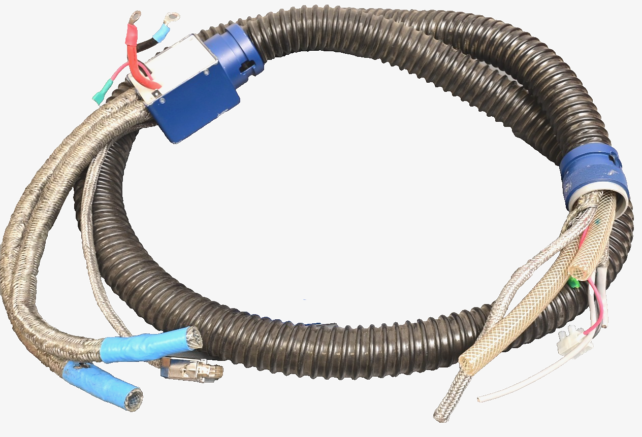 Spectrum Technologies Model LC Laser Umbilical Cable w/ Wiring & Cooling Hoses