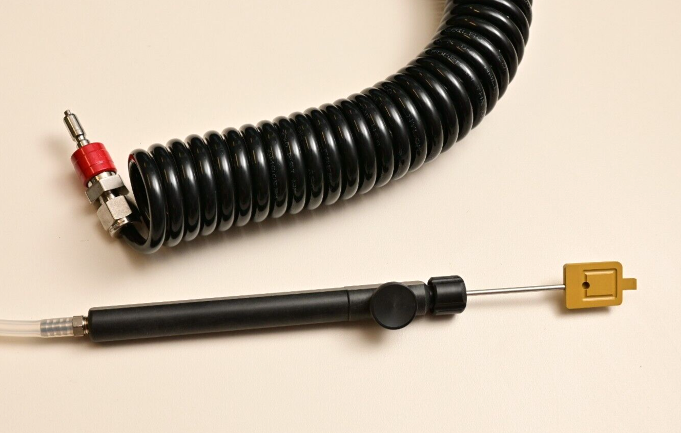 Semiconductor Wafer Wand w/ Rectangular Tip H-Square SPF2 ESD Safe Coil Hose