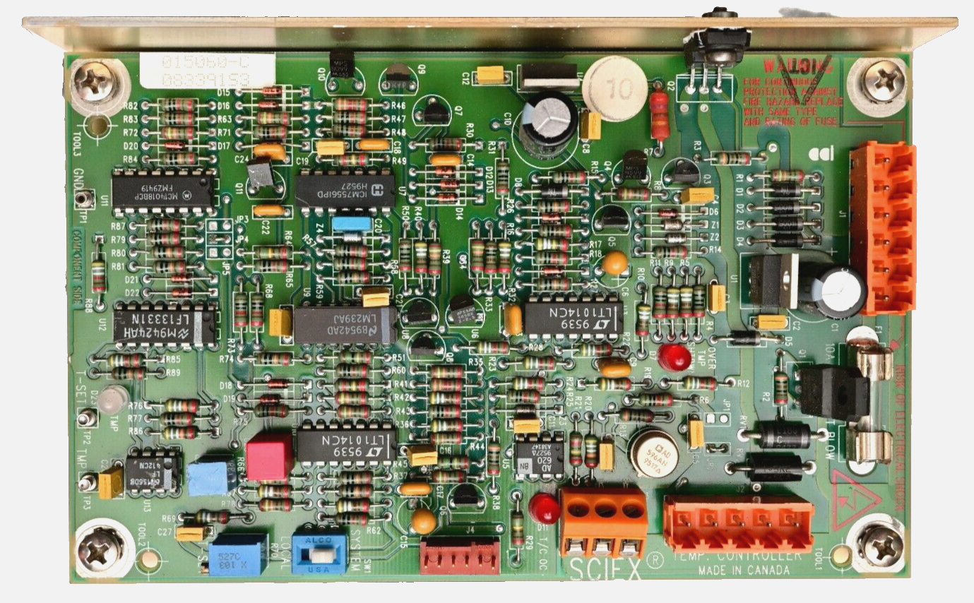 Sciex Temp. Controller Board 015060-C API 100 Mass Spectrometer