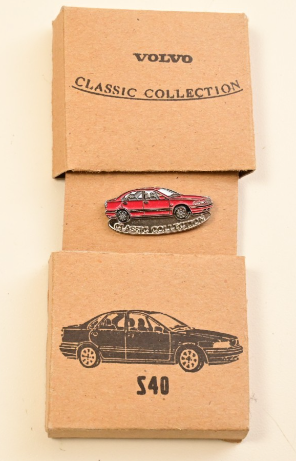 Volvo Classic Collection S40 Pin New in Box
