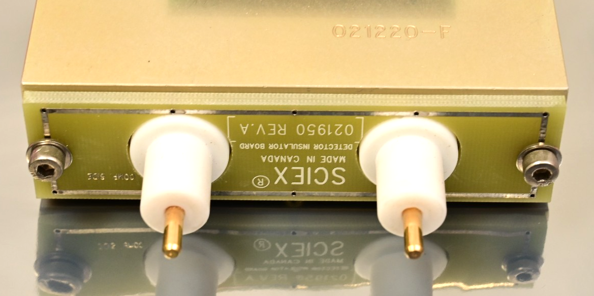 AB Sciex Mass Spectrometer RF Feedback Assembly w/ Detector Heater Insulator PCB
