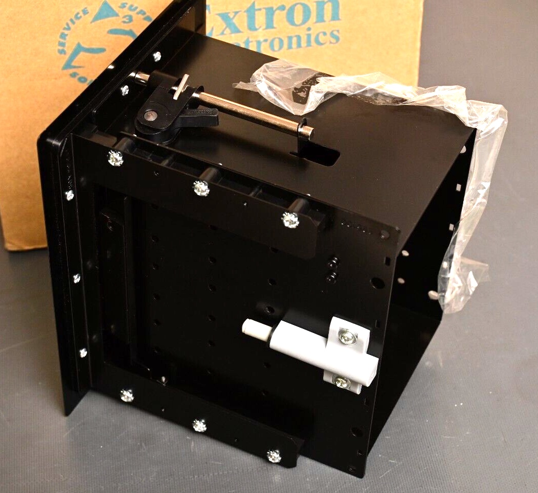 Extron Cable Cubby 700 BLK No AC 70-1046-02 Brushed Aluminum Black