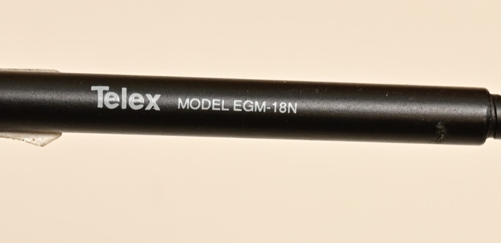 Telex EGM-18N 18" Electret Condenser Gooseneck Mic