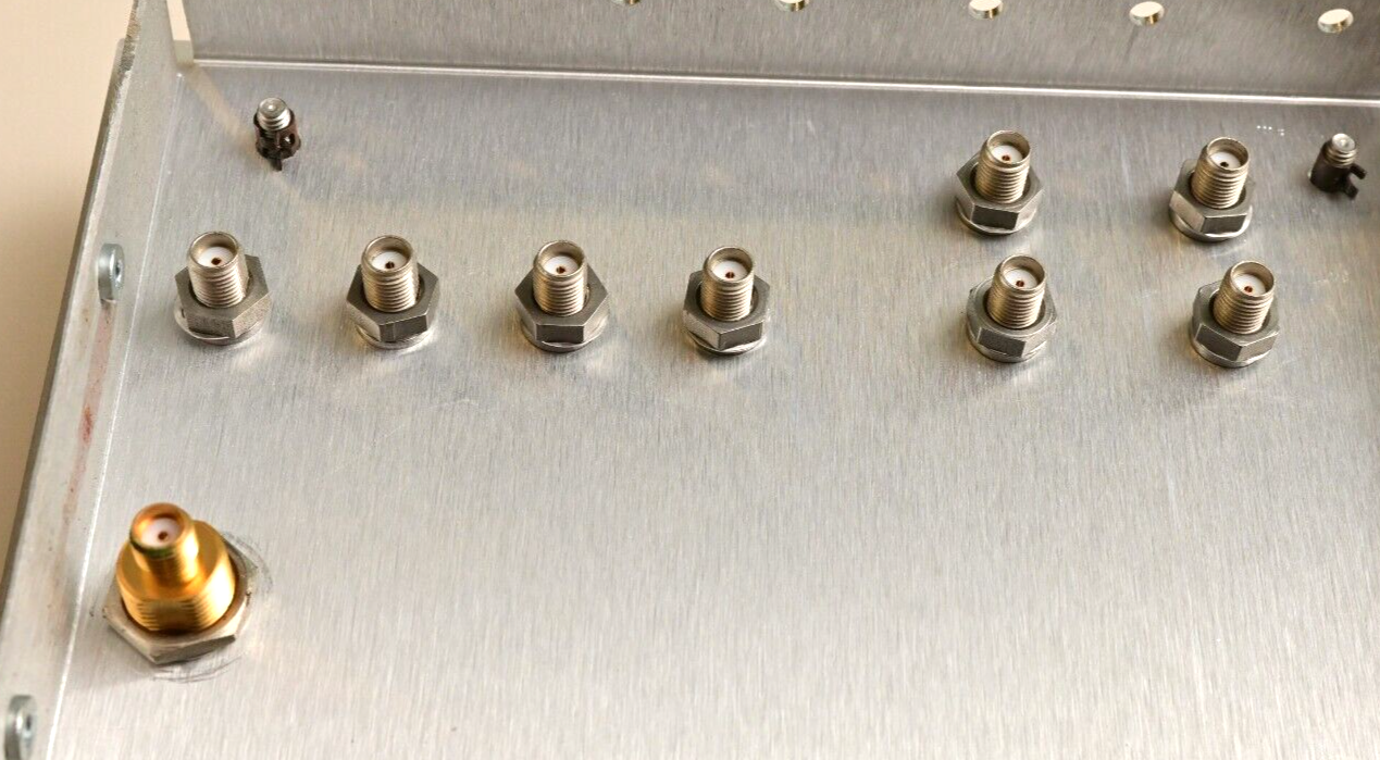 Agilent N1806A Precision System Interface Front Panel 12x SMA 8x N Passthrough
