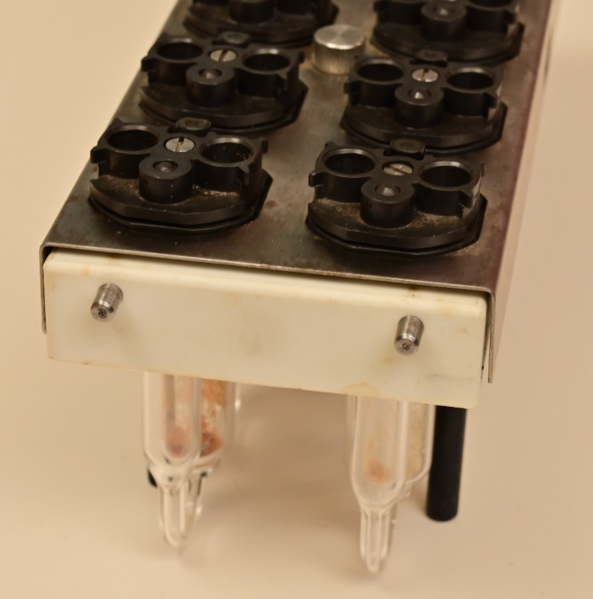 Mettler Toledo Myriad 12 Flow Cell / Vessel / Tube Rack Drug Discovery Synthesis