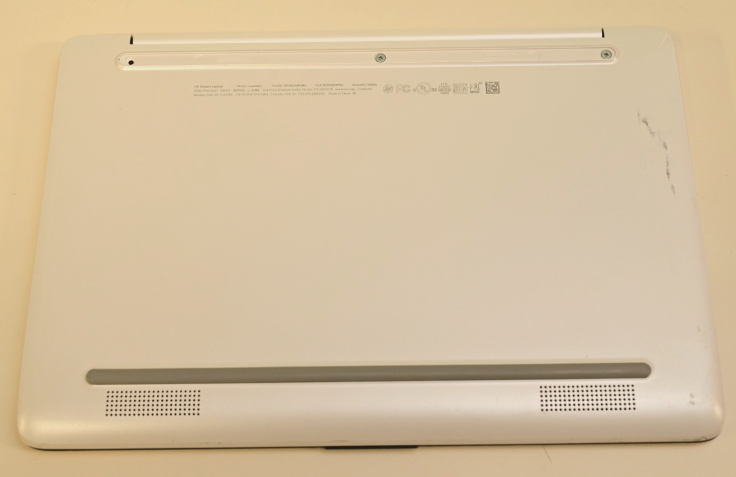 HP Stream Laptop Intel Celeron N4020 4GB RAM P/N 11-ak0035nr Windows