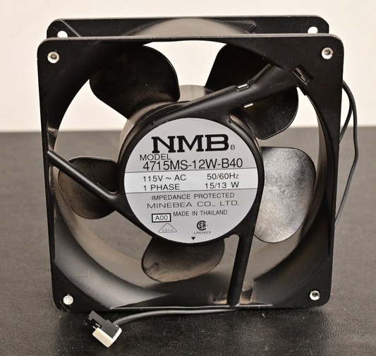 NMB Model 4715MS-12W-B40 Fan Assembly 115VAC 50/60Hz 15/13W