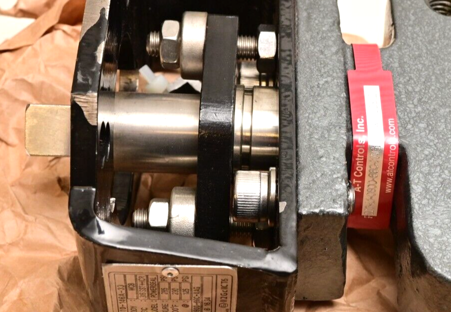 A-T Controls 8" 150lb Powerseal High Performance Butterfly Valve 316L LUG 660°F
