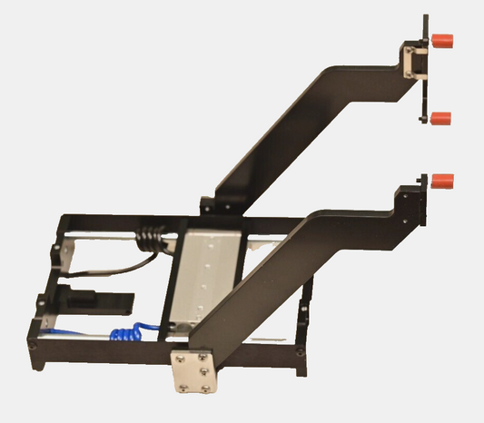 2-Axis Microplate Gripper Assembly 2-Way Air Cylinder Linear Bearings PE Janus