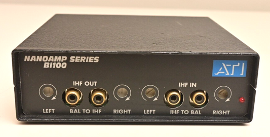 ATI Nanonamp Series BI100 IHF/BAL RCA/BNC Amplifier