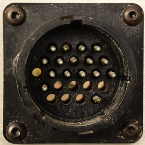 Vibrac Torque Tester BEMF-10K Rear Panel w/ J1000 Connector