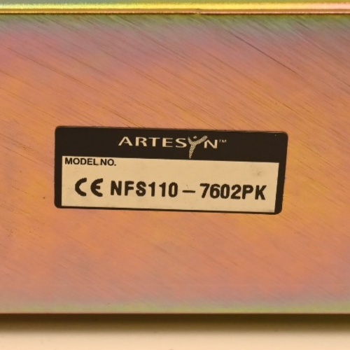 MarXperts Mar345 DC Power Supply Artesyn NFS110-7602PK w/ Vented Enclosure