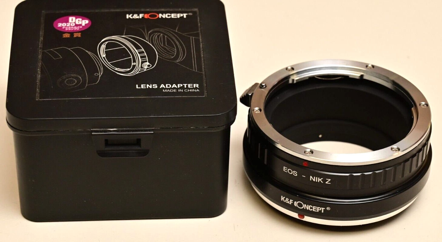 K&F Concept EOS NIK Z Lens Adapter Canon EOS to Nikon Z