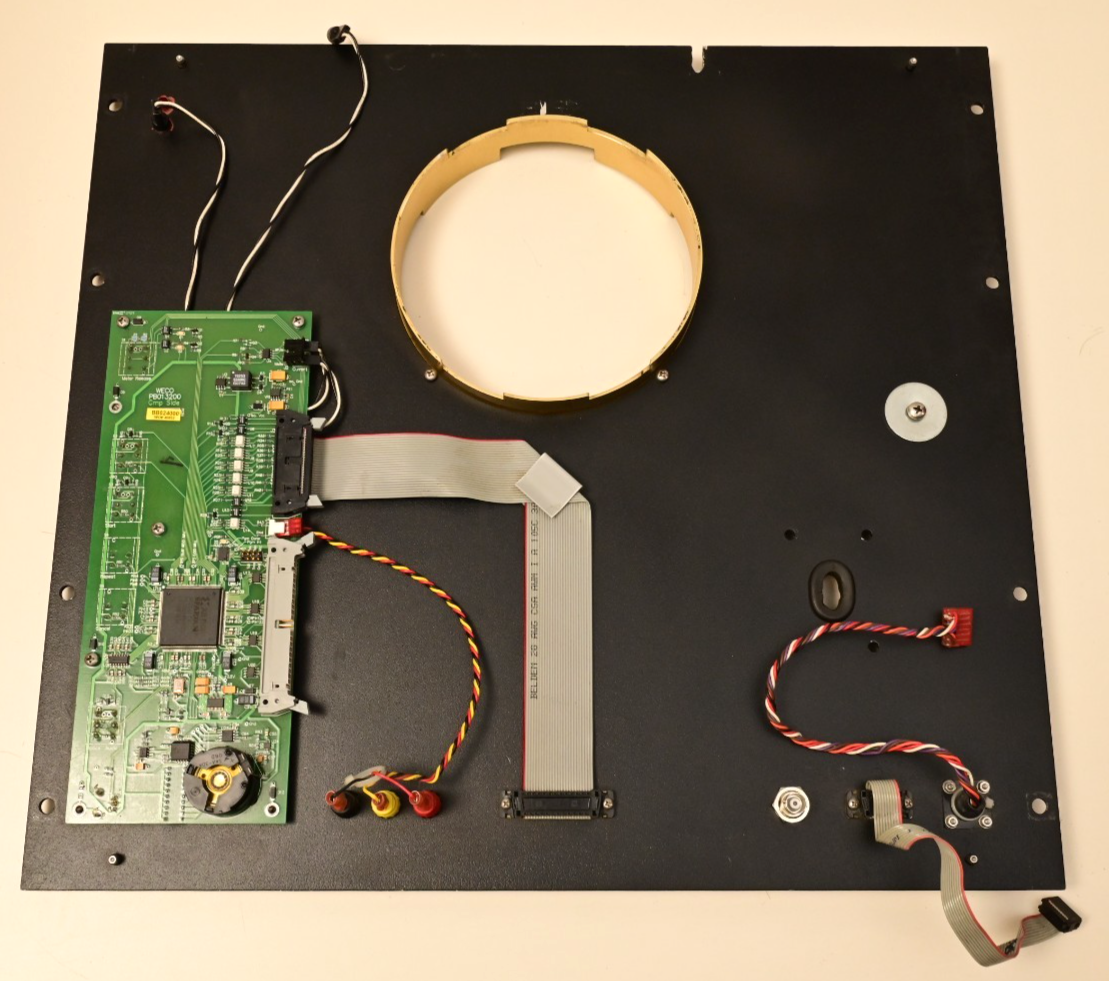 Watthour WECO 2350R Front Panel w/ Meter Port Switches Connectors PB013200 PCB