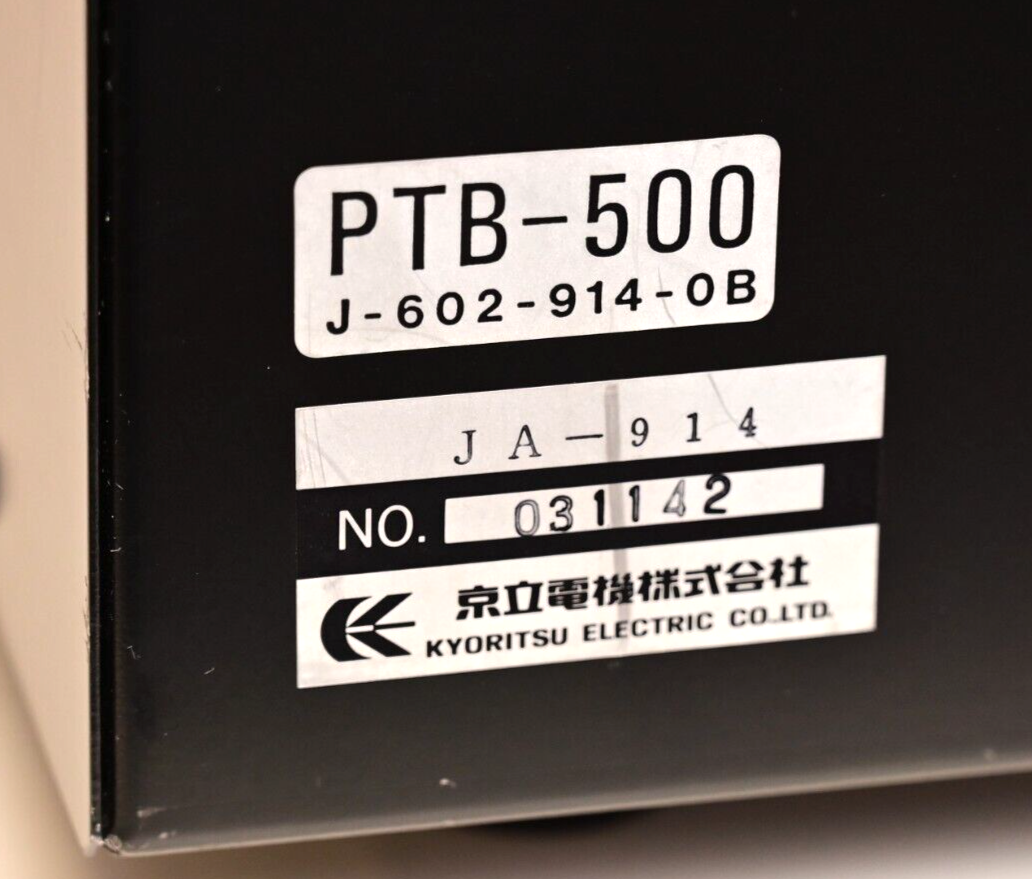 Sony/Kyoritsu J-6029-140-B Pattern Box Light Box PTB-500 Travel Case Bulbs