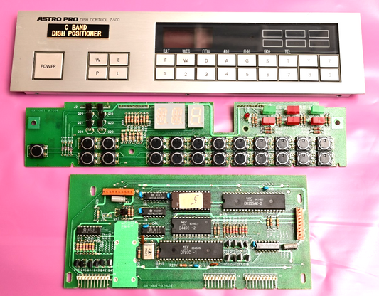 Astro Pro Parts Lot 1980s Taiwan/Japan Buttons LEDs ICs Liteon LTP3785P D780C-1