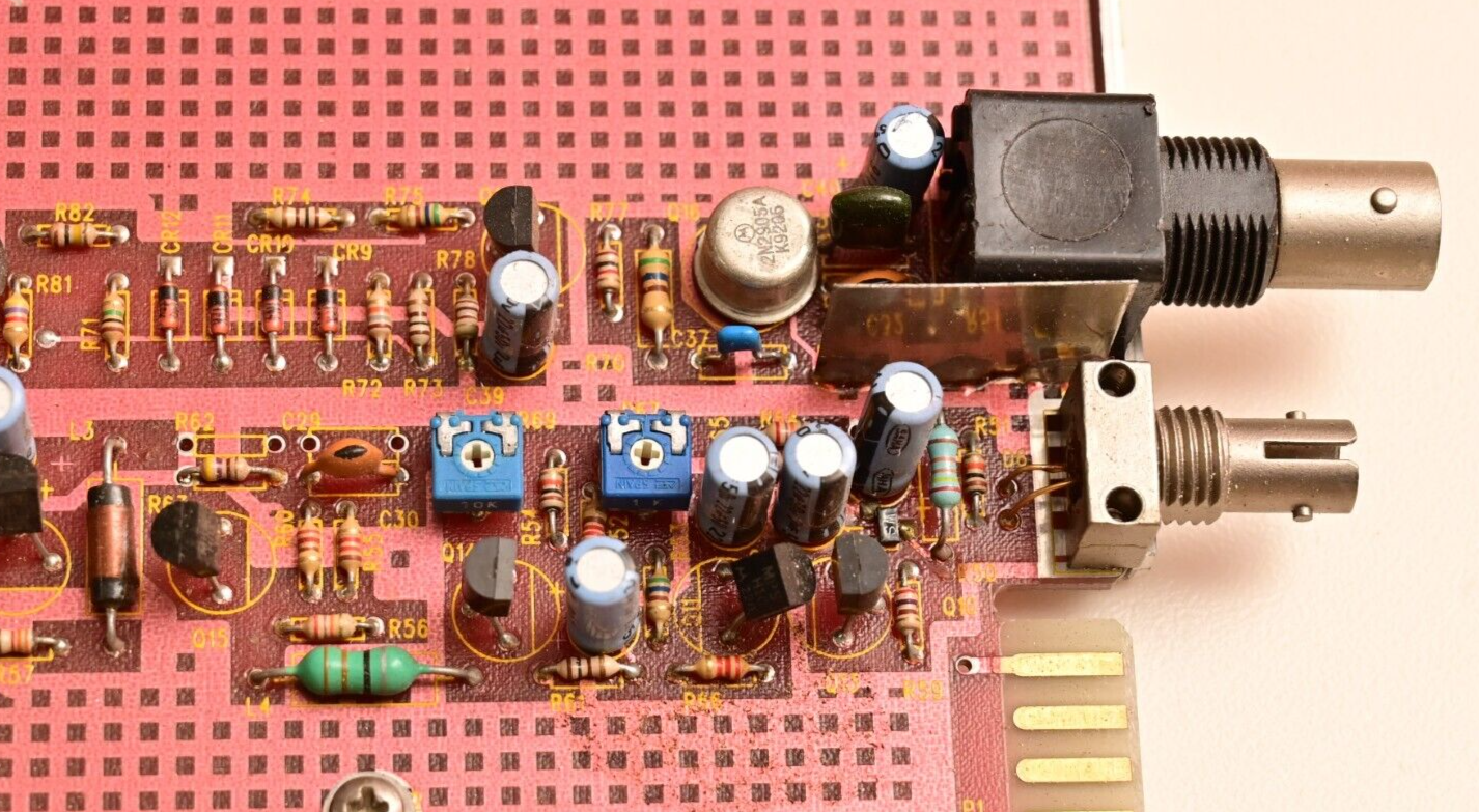 Fiber Options Vintage Fiber Optic Receiver Card 170V-R-R *BAD*