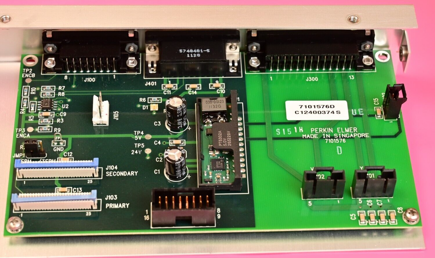Perkin Elmer JANUS I/O PC Board Packard Instrument 7101576D Power Trends PT6302A