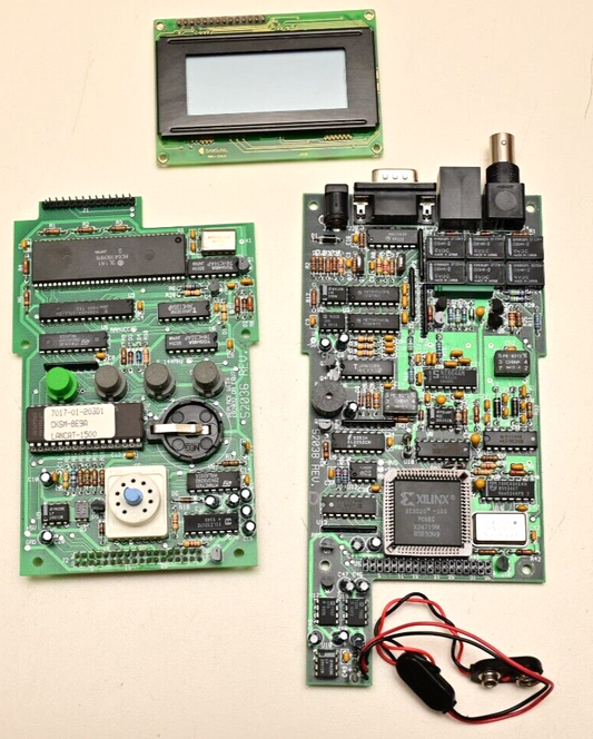 Vintage Electronics PC Boards & LCD Module Samsung SMC-1640A Omron Relays EPROM