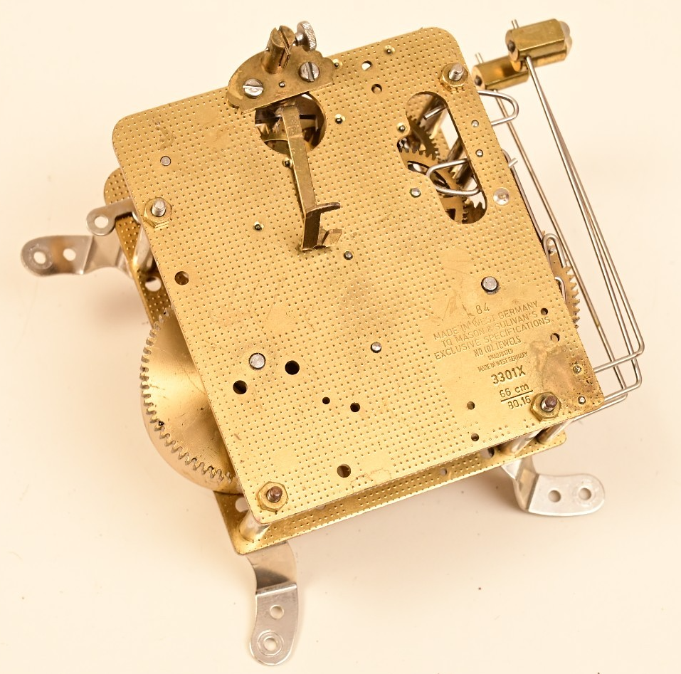 Mason & Sulivan 3301X Clock Movement Hermle 141-030K 66cm West Germany