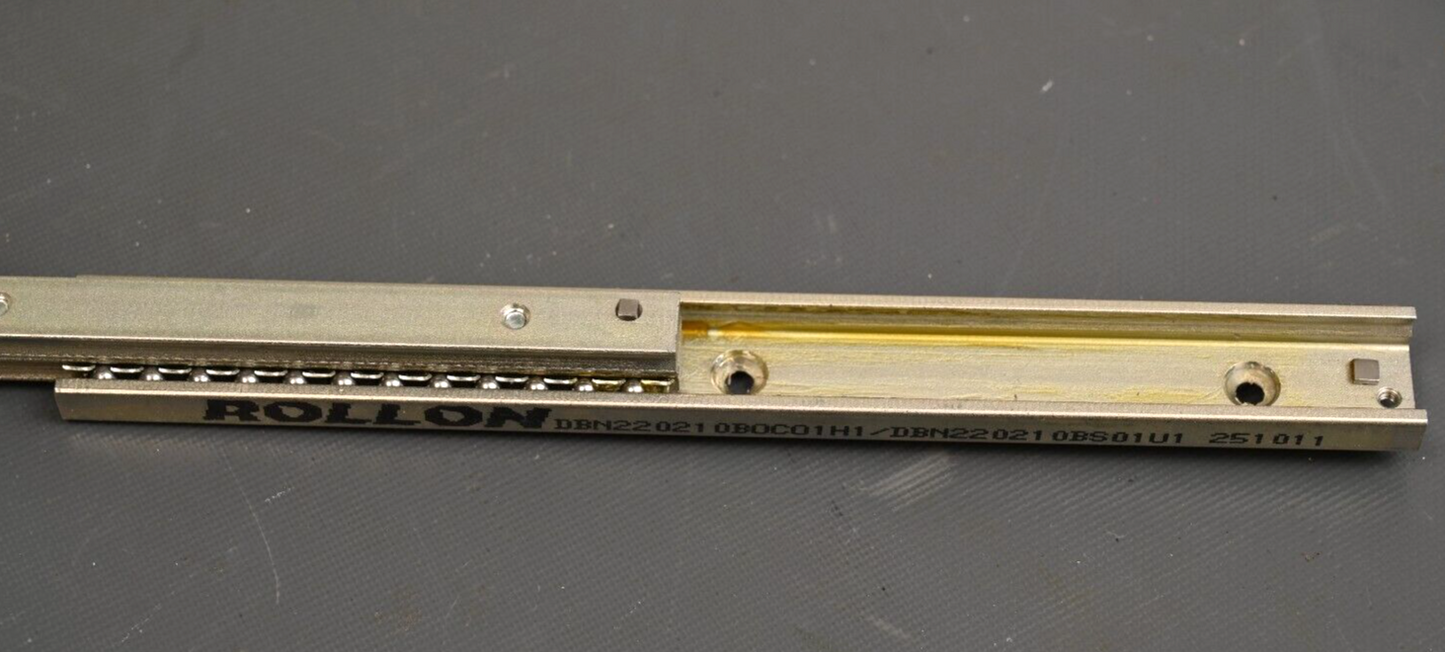 ROLLON Telescopic Linear Bearing Rail ~8.25" to ~17.25" DBN22-021 DBN22021