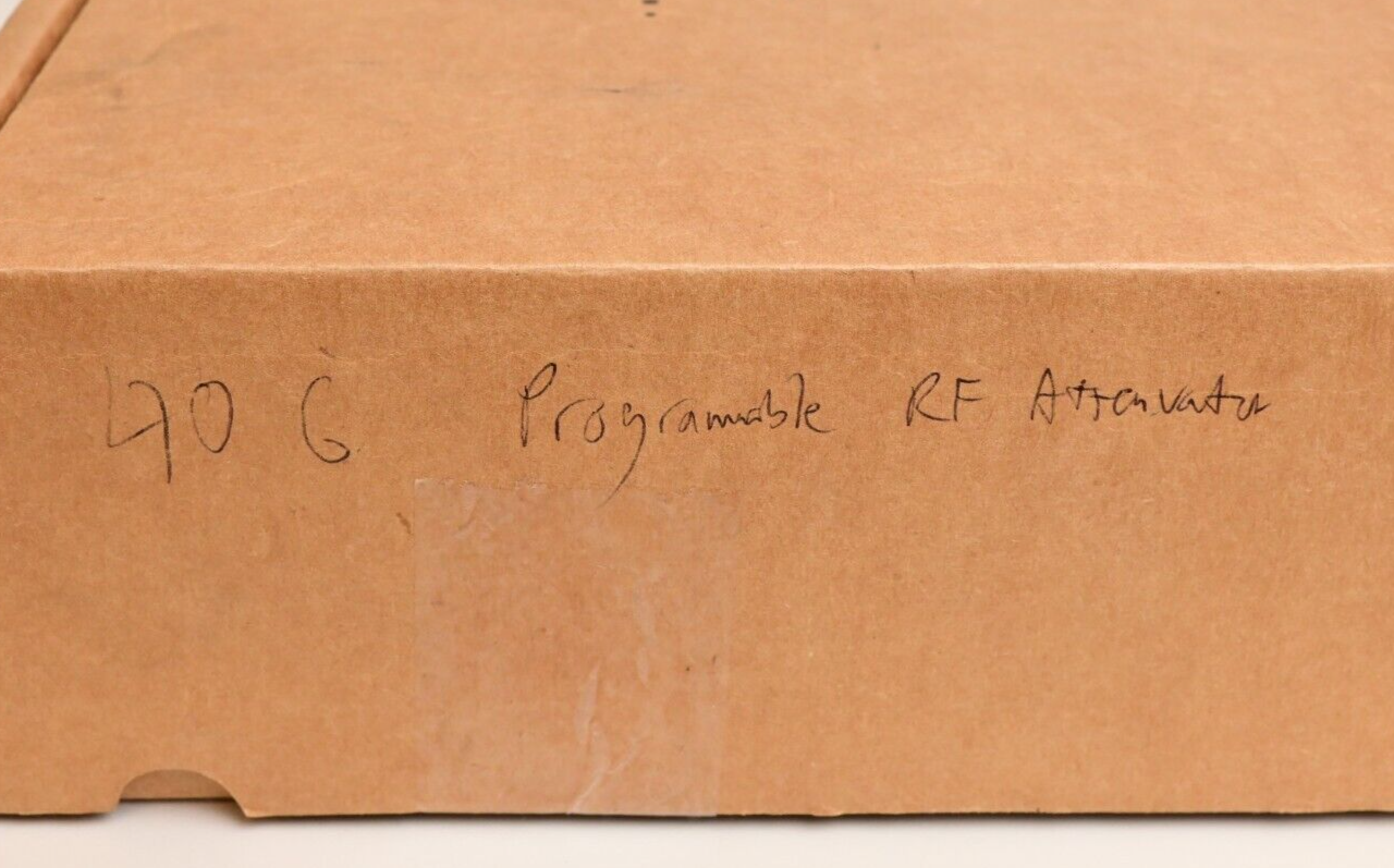 Agilent 84904L Programmable Attenuator DC-40 GHz 11dB 1dB step Opt. 100 UK6 HP