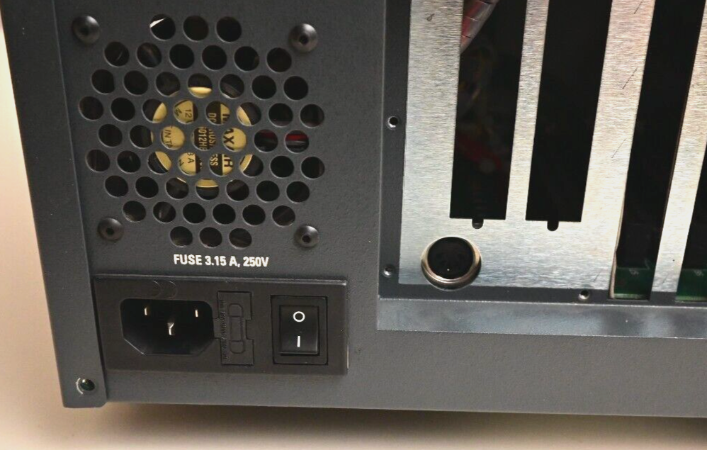 Industrial PC with 8.5" LCD Touch Screen Axiomtek ATX6020/8 ISA P/S Floppy