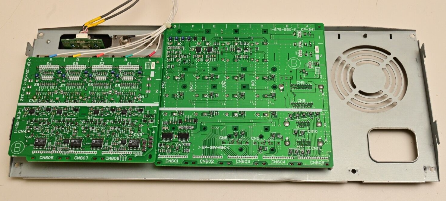 Sony Rear Panel Assembly for DSR-2000 Pro DV Deck w/ Internal SDI & DV Cables