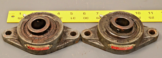 QTY 2 SealMaster MSFT-16 2-Bolt Flange Bearings
