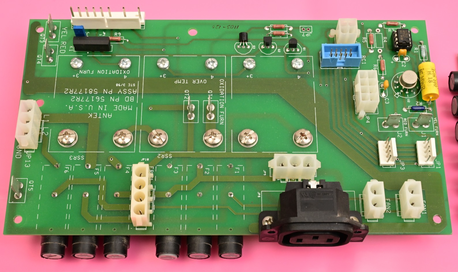 Antek 8060 Nitrogen Specific HPLC Detector Fuse Solid State Relay I/O PC Boards