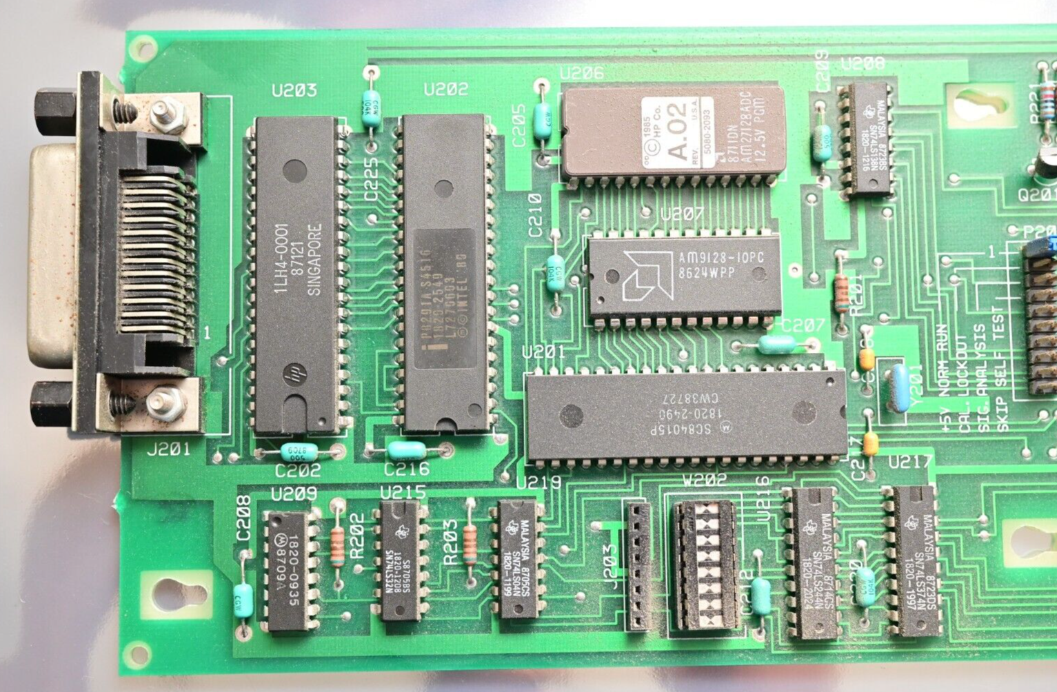 HP Agilent 6624A System DC Power Supply Controller PCB w/ GPIB