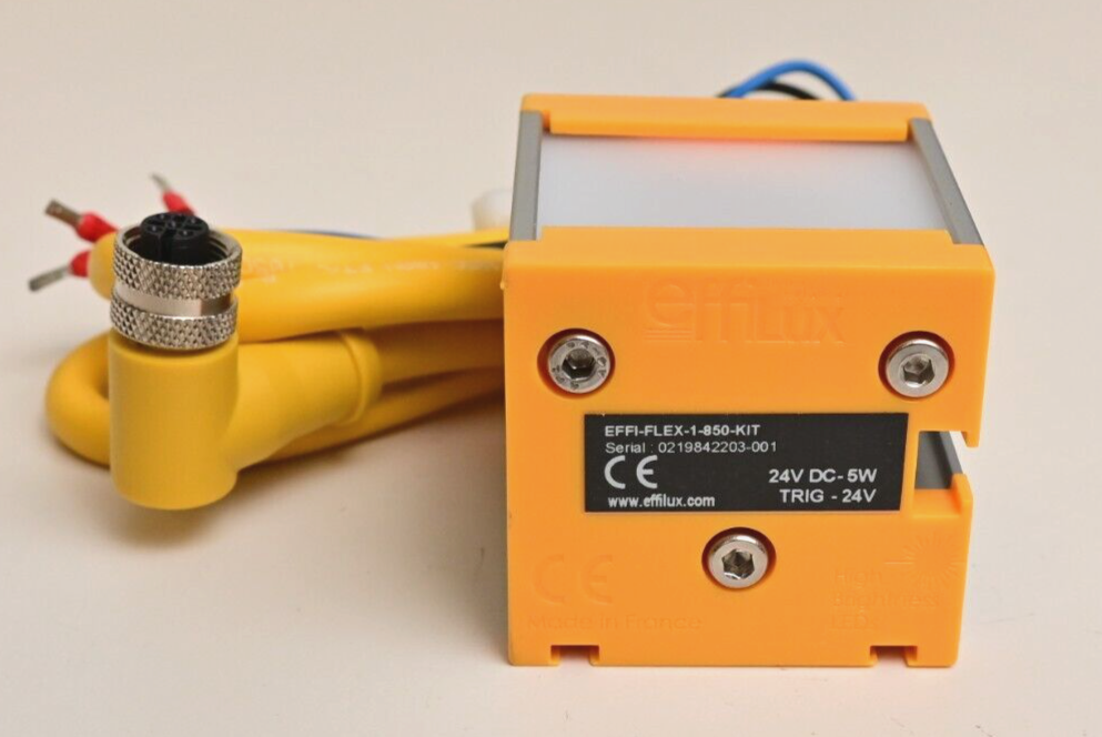 Effilux EFFI-FLEX-1-850-KIT Machine Vision IR LED Illuminator 850nm IR 24V 5W