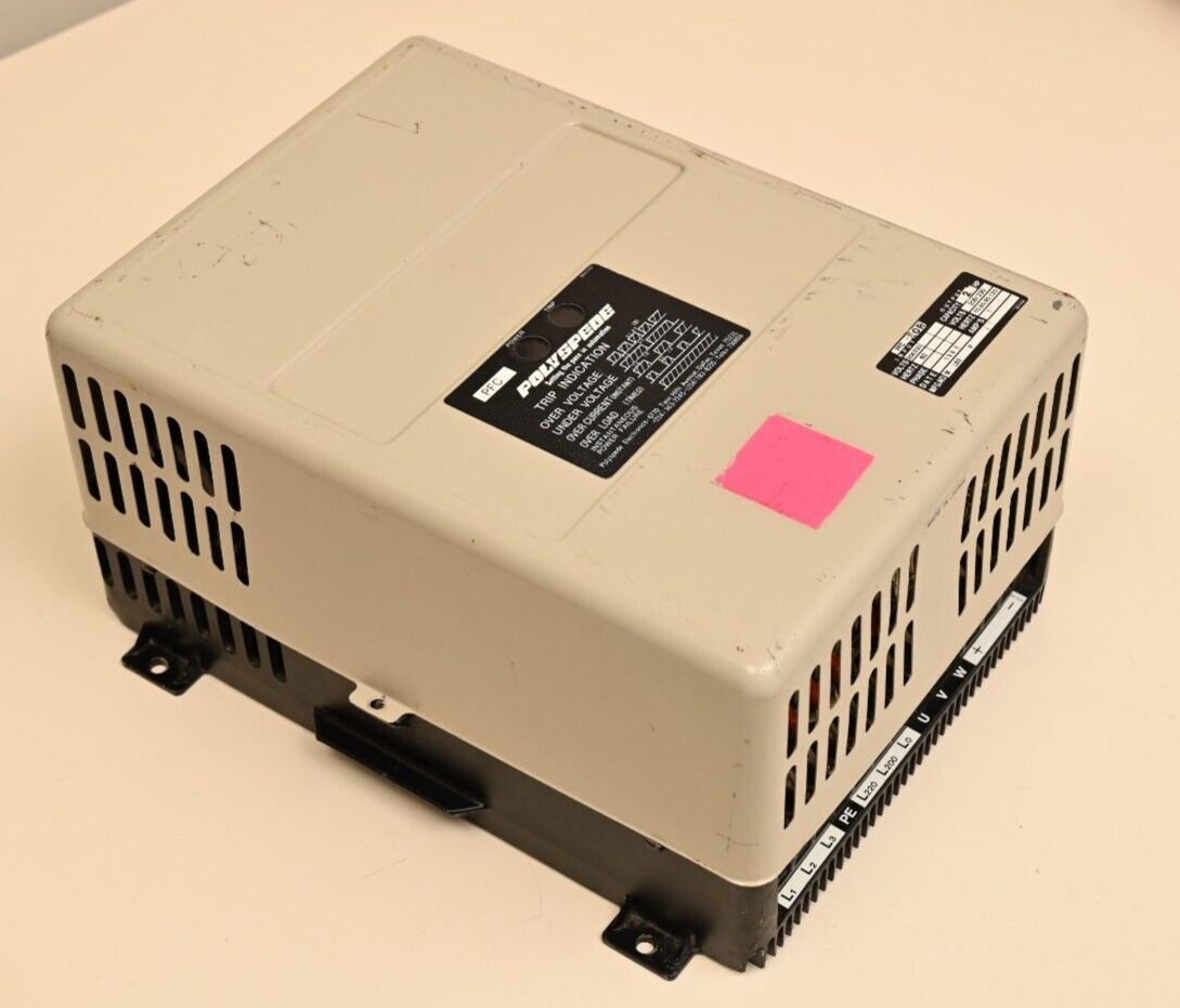 Polyspede PFC-20R 2HP Motor Drive Controller 3-Phase 208/230VAC 1984 Japan