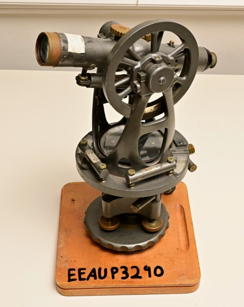 Brunson Transit 1953 No. 30 USAF Cold War Era Military Surveyors Instrument