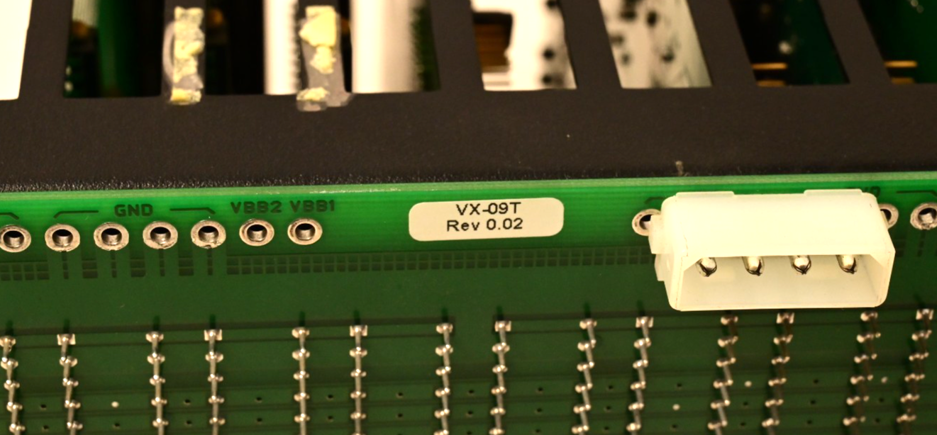 Versalogic VX-09T 9-Slot STD Bus Industrial SBC PC Card Cage WECO 2350 Zilog Z80