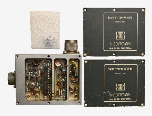 S.H.E. Corporation Model 300 SQUID System RF Head Vintage Scientific